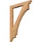 Ekena Millwork Imperial Traditional Smooth Bracket, Western Red Cedar, 3 1/2"W x 34"D x 46"H BKT04X34X46IMP01SWR - alternate 1